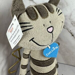 Zoey the plush toy cat. By Corliving